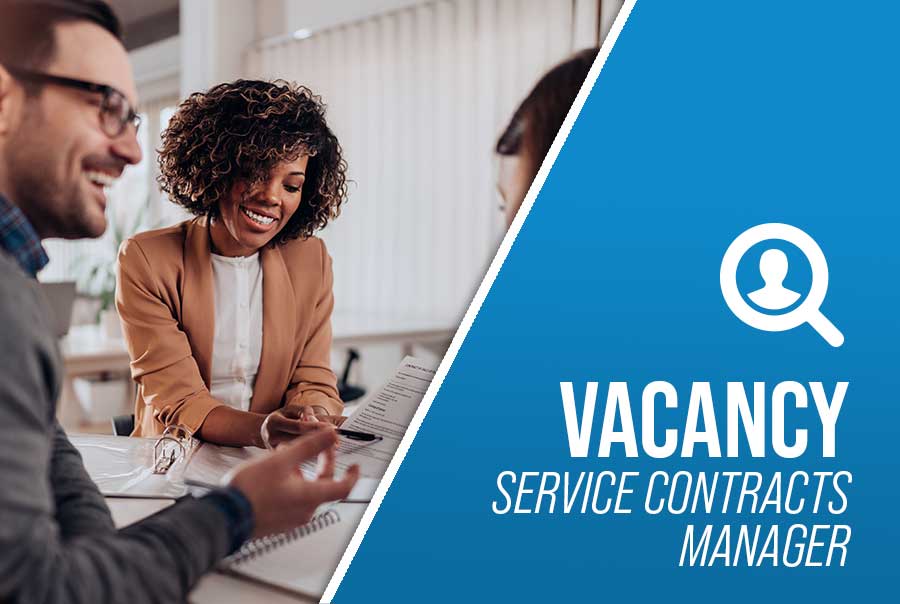 Service Contract Manager Vacancy