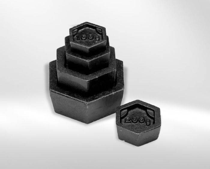 Cast Iron Hex Calibration Weights